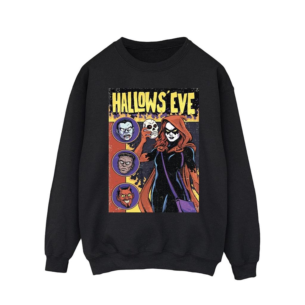 Marvel Mens Hallows Eve Comic Cover Sweatshirt