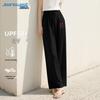 JEANSWEST Women's Ice Silk Wide-Leg Summer Pants