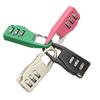 Code Baggage Lock of Gym Bags Padlock Password Locks 3 Digit Combination Lock Zipper Padlock