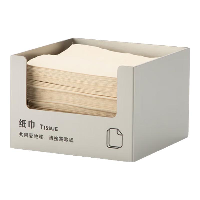 Commercial Stainless Steel Acrylic Tissue Box