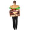 Halloween Beef Burger Costume For Adults With Stage Performance Design For Parties