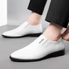 Fashion Four Seasons Mens Leather Shoes Business Daily Outdoor Formal Party Adult Elegant Loafers New Hot Brand Soft Sole Casual  Shoes