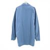 SWEDENISH ARMY 70s vintage Long sleeve Sleeping shirt 39 blue pullover Men's Used