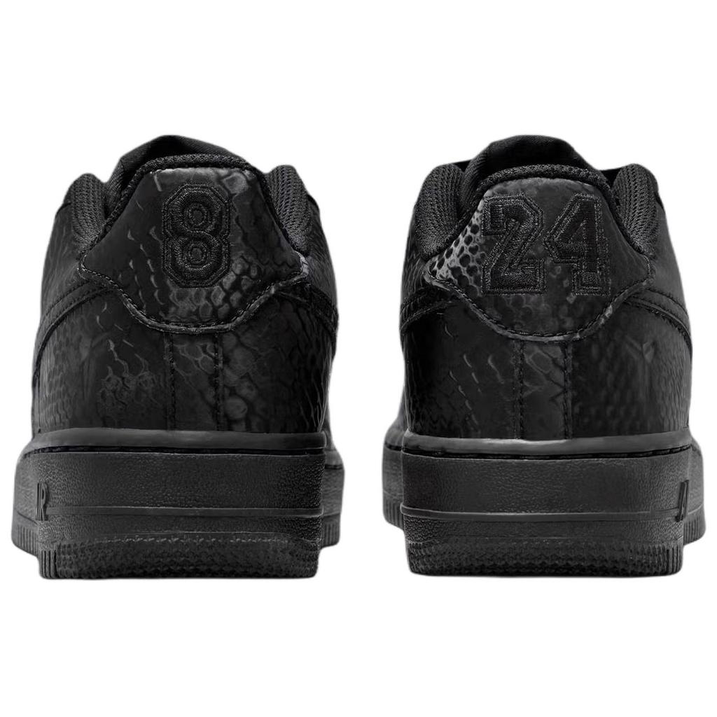 New Nike Air Force 1 Slip Resistant Abrasion Resistant Low Top Skateboard Shoes Men's Black IB0018-003