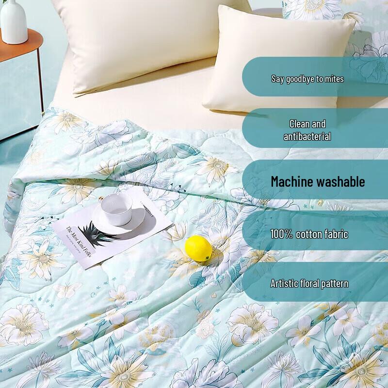 

Fu Anna Qing Ge Antibacterial Cotton Summer Quilt