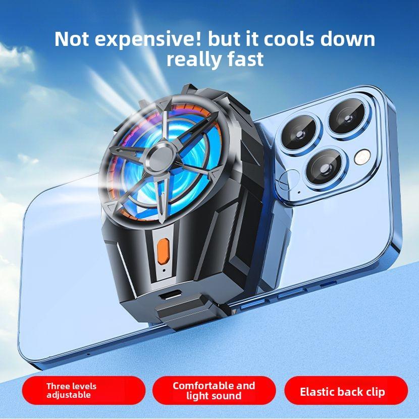 X52 Air-cooled Mobile Phone Radiator G6 Portable Peripheral Cooling, Any Match with Chicken-eating Artifact Advantage Impulse