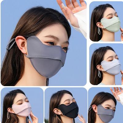 Anti-UV-Sonnencreme-Gesichtsmaske Nylon-Reitmaske Outdoor-Eis-Seidenmaske