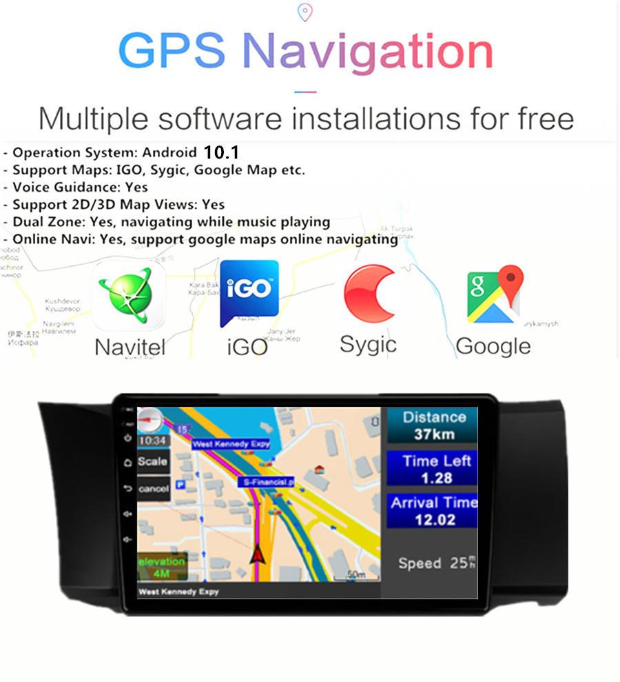 Android 10.1 Radio for Toyota 86/Subaru BRZ/Scion FRS LHD 2012-2016
