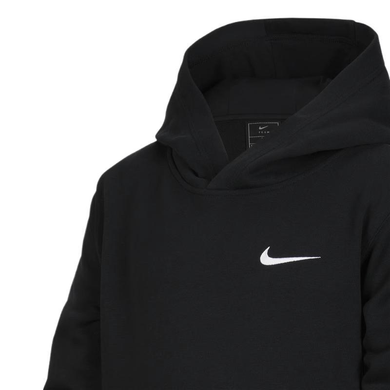 Nike Hoodie Soft Comfortable Lightweight Breathable Kids Hoodies Black IB8746-010