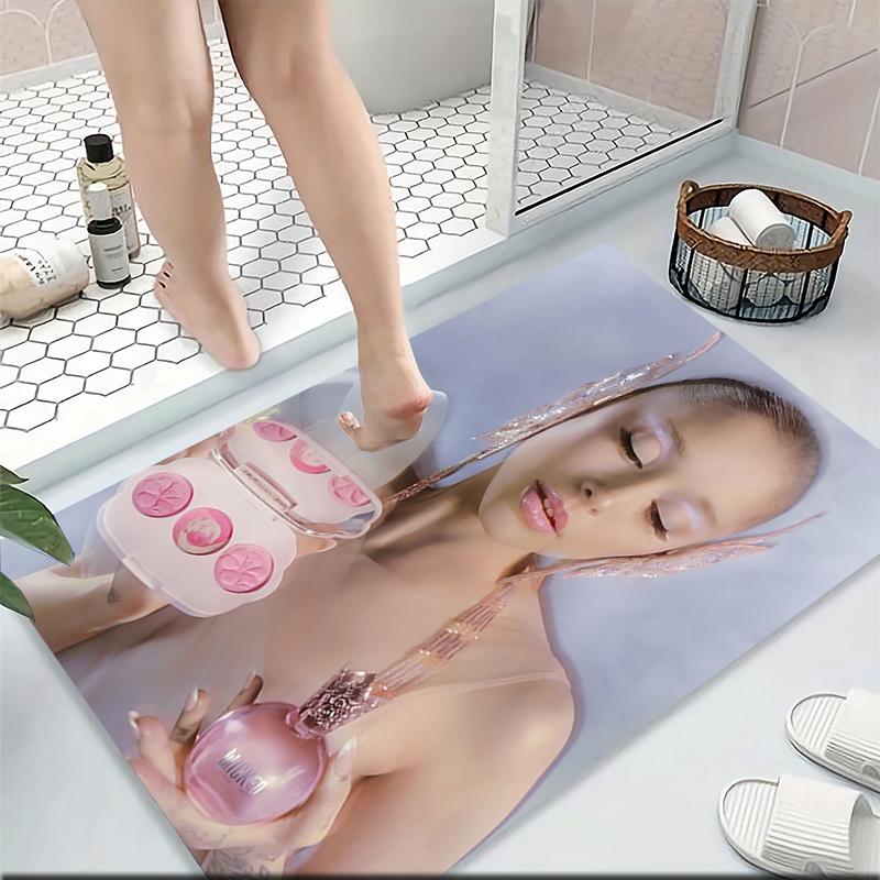 Fantasy Pink White Carpet Rug Soft Washable Antislip Home Living Room Sofa Mats Personalized Christmas Rug