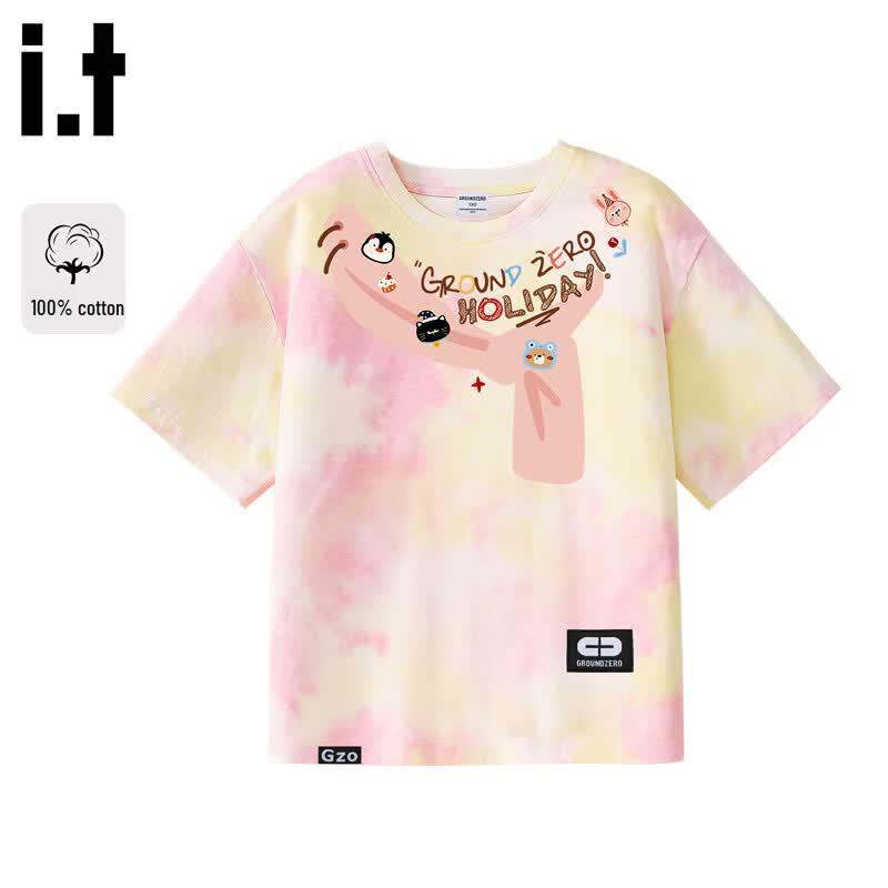 GROUND ZEROit Girls  Short-Sleeved T-shirt 170
