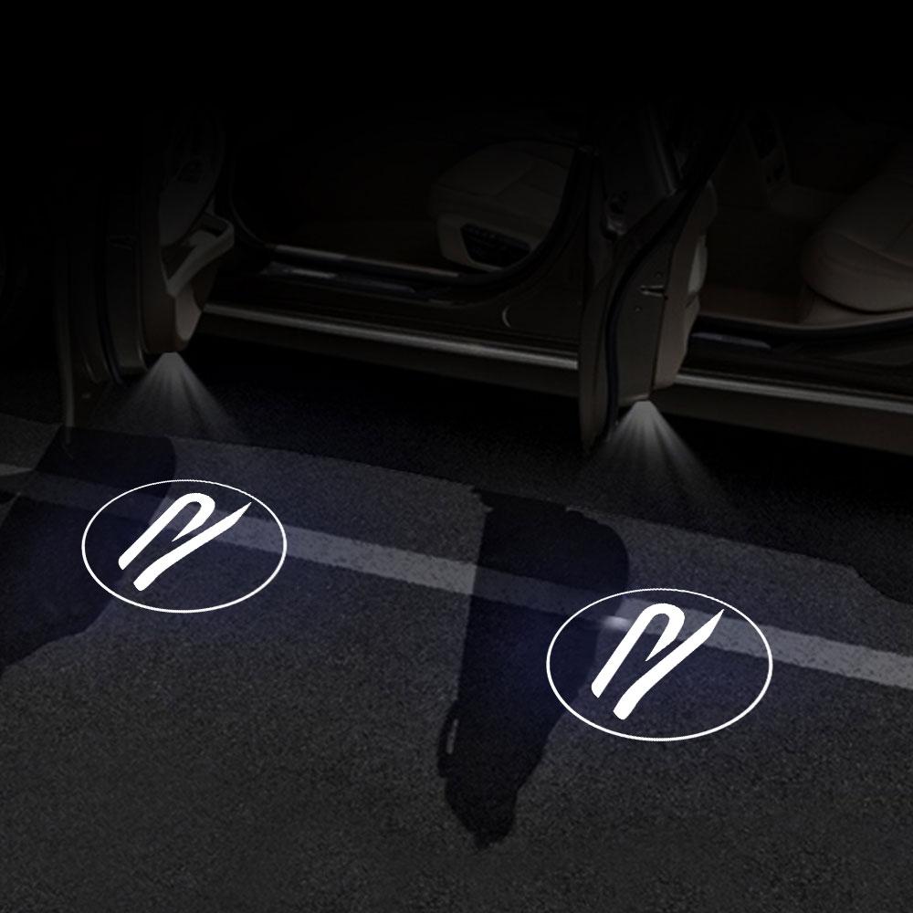 2026 Hot For VW VOLKSWAGEN Car HD Door Welcome Light Wireless Led Projector Lamps For Volkswagen Vw Tiguan Jetta Mk6 Scirocco Po