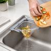 Kitchen Sink Mesh Filter Net with Strainer Bag and Rack for Food Scraps
