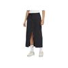 Nike Mode Vielseitig Bequem Lässig Langer Rock Damenröcke Schwarz HQ8023010