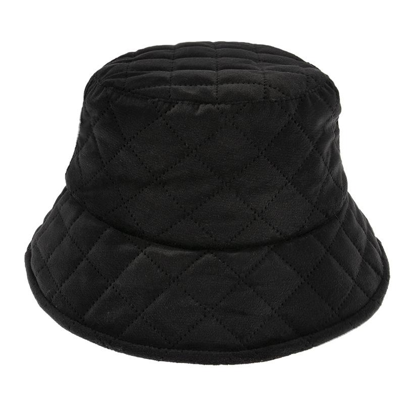 Buy Autumn Winter Quilted Bucket Hat 
