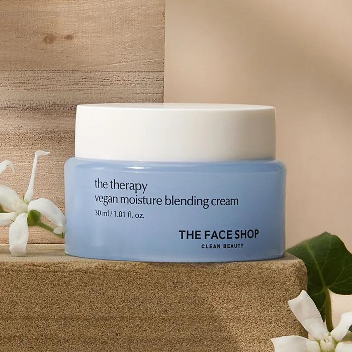 

The Face Shop The Therapy Vegan Увлажняющий крем для лица 30 мл