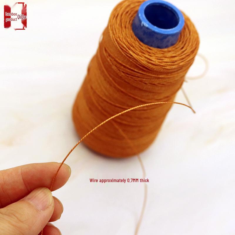

Рукодільні бамбукові планки Нейлонова вощена шинна нитка для ручного шиття верху взуття та перев язування.