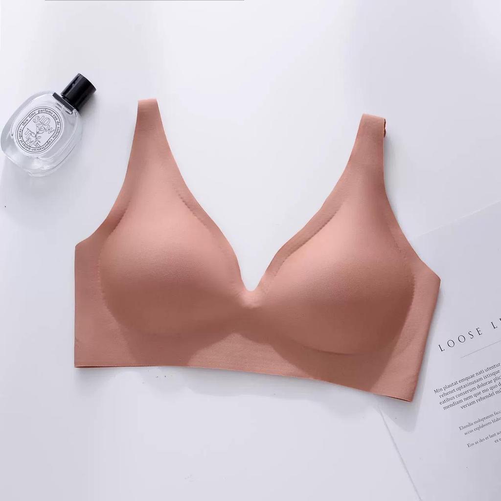 Seamless Adjustable Push-Up Bra: Soft Support for All Chest Sizes