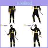 Unique Fantasy Inspired Ninja Costume For Men Suitable For 2023 Stage Performances And Festivals
