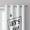 2 pieces of curtains with cute kitten prints,30*65 inches, home decoration, room decoration