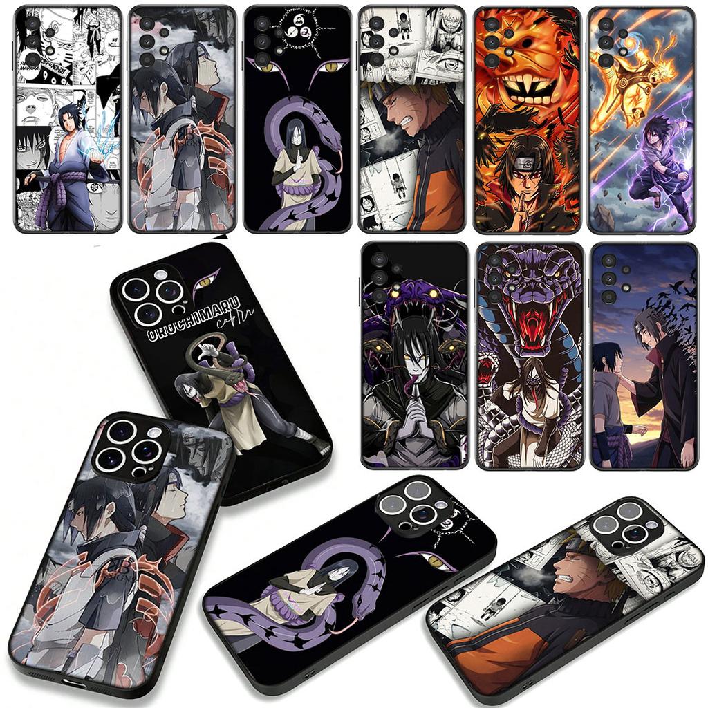 For Xiaomi Poco F7 F6 F8 Ultra F5 X7 X6 X5 X3 NFC M7 M6 Pro C85 C75 C65 C71 C61 Cover Case Orochimaru Narutos Itachi Sasuke