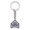New Arrival Adorable Pet Dogs PVC Soft Keychains Bag Hanging Pendant Car Keyrings Animals Key Chains Accessories Wholesale Gift