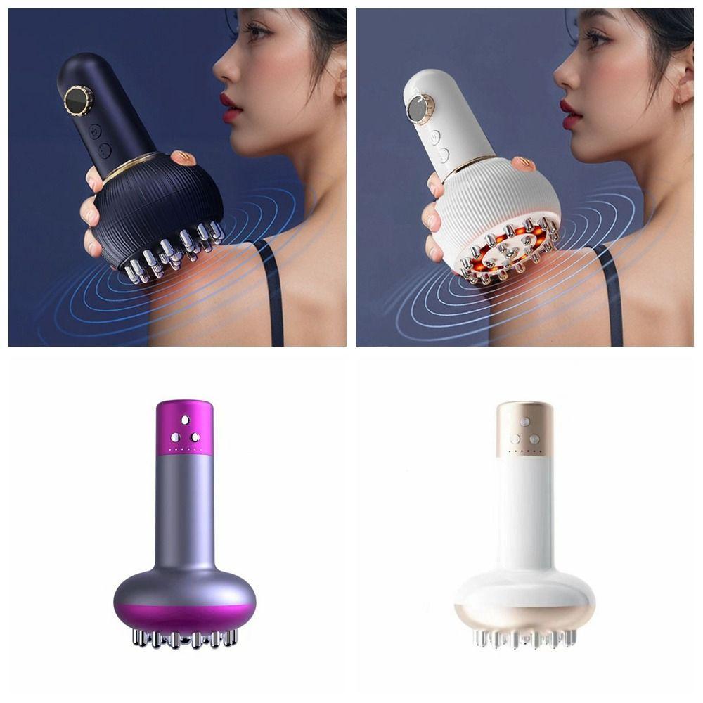 Wireless Design Electric Meridian Massager Guasha Scraping Brush  Health Maintenance