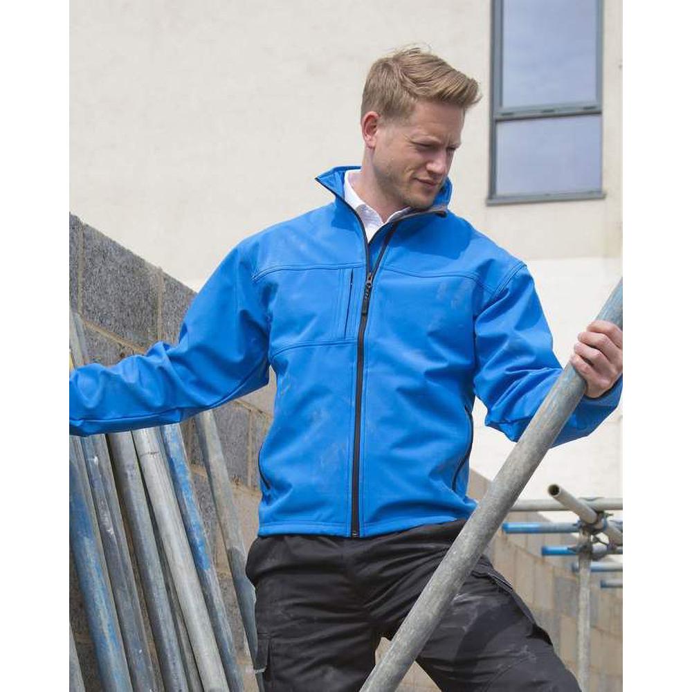 Result Men's Softshell Premium 3 Layer Performance Jacket (Waterproof, Windproof & Breathable)