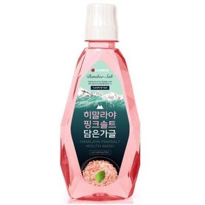 Gárgaras de menta con hielo y sal rosa del Himalaya (760 ml)