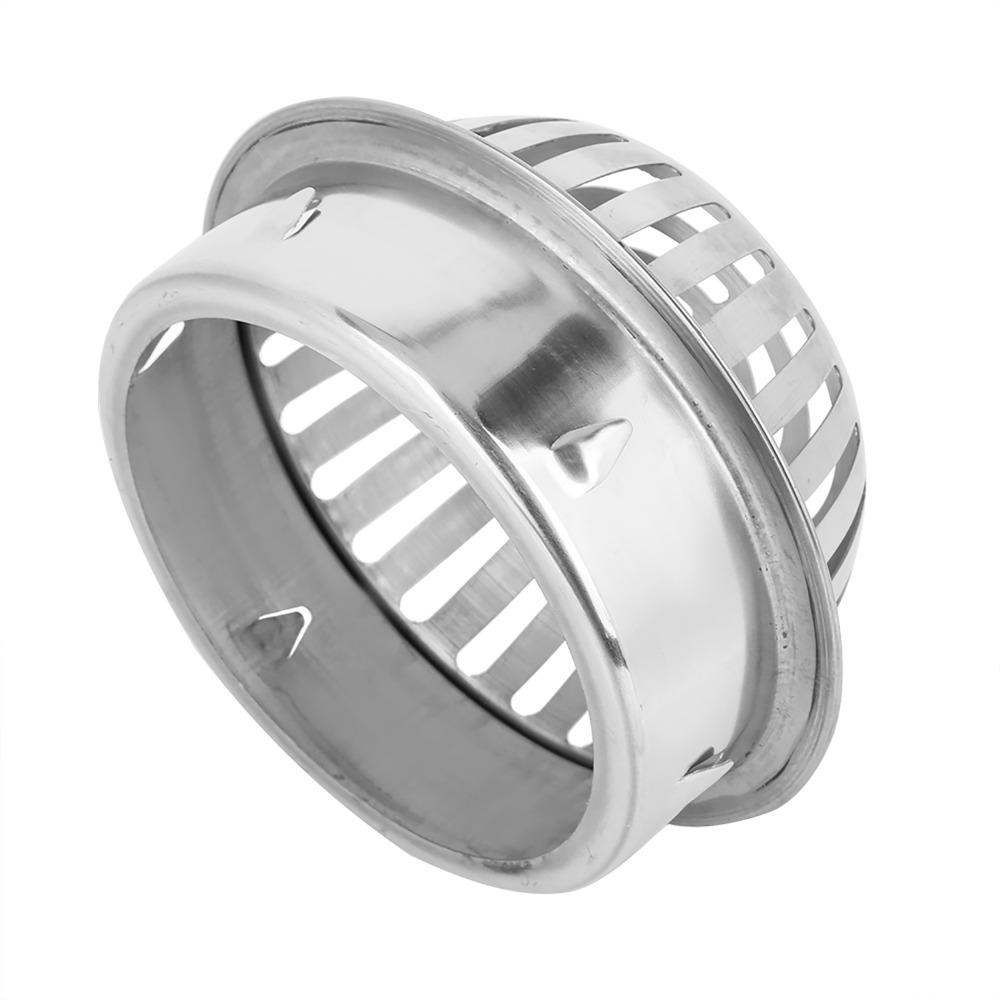 Round Shape Gutter Guard Filter 304 Stainless Steel Drain Cover Durable Downspout Strainer  Patio