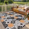Bohemia Living Room Rugs Decoration coffee tables Ethnic Anti Slip Floor Mats Large Size Short velvet Persian Carpet Washable