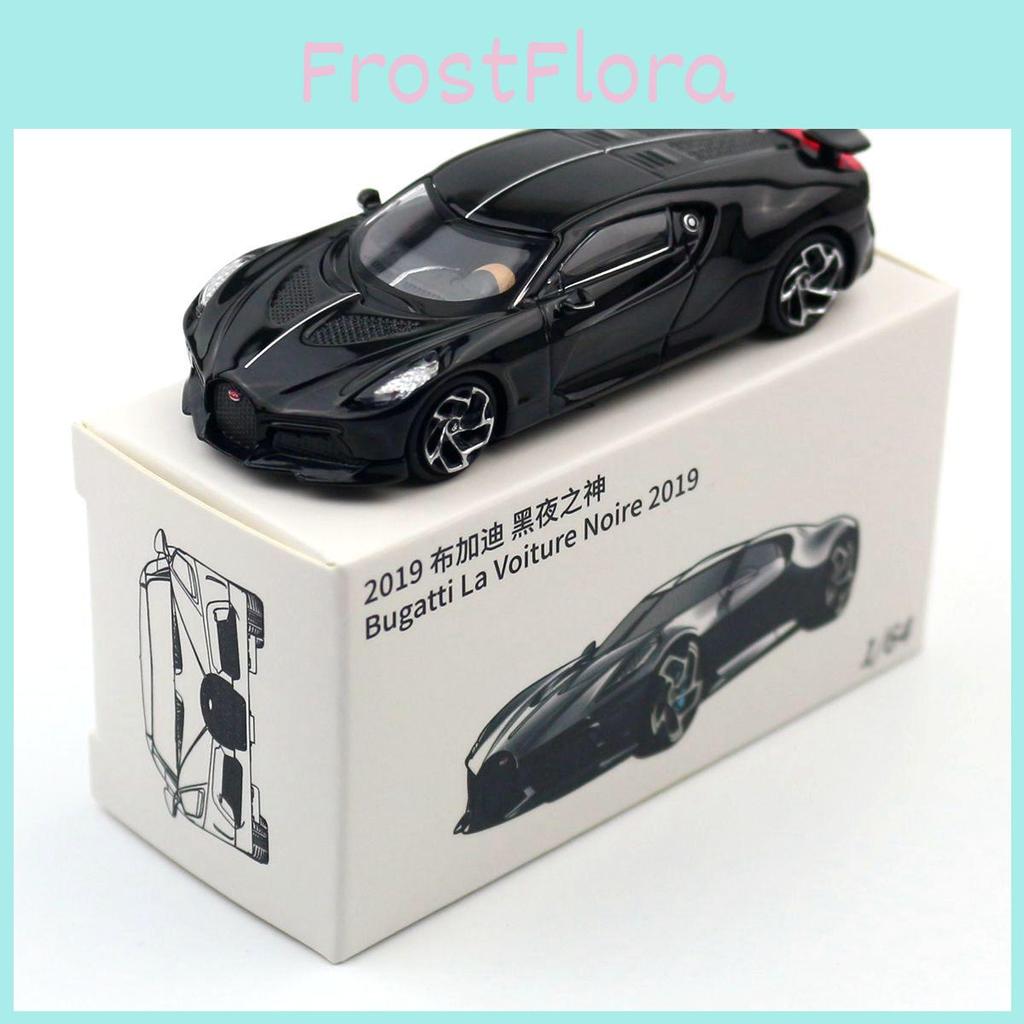 Black Night Bugatti Alloy Car Model 164 Festival Gift Collectors Display Toys