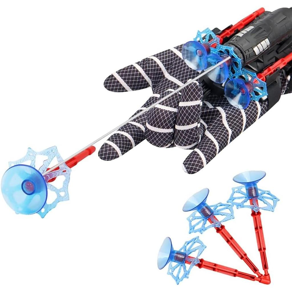 Měkká kulka může být vystřelena Spinning Rukavice Black Dětské Toys Boy