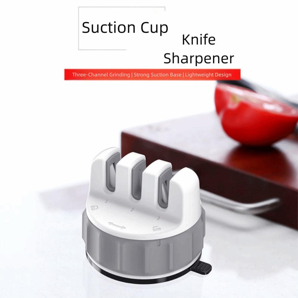 Stainless Steel Mini Cutter Sharpener 3 Stages Cutter Whetstone Sharpening Stone  Kitchen