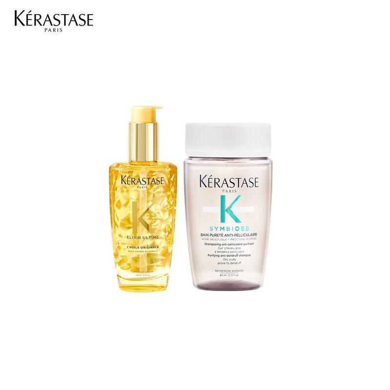 Kérastase Anti-Dandruff Shampoo & Hair Oil Duo