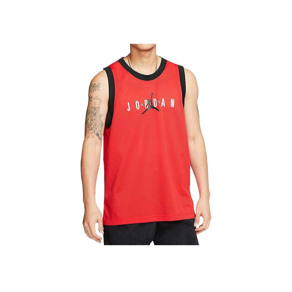 Air Jordan Jumpman Sport DNA Hurtigtørkende Pustende Basketballvest Herre Topper Rød CJ6152-657