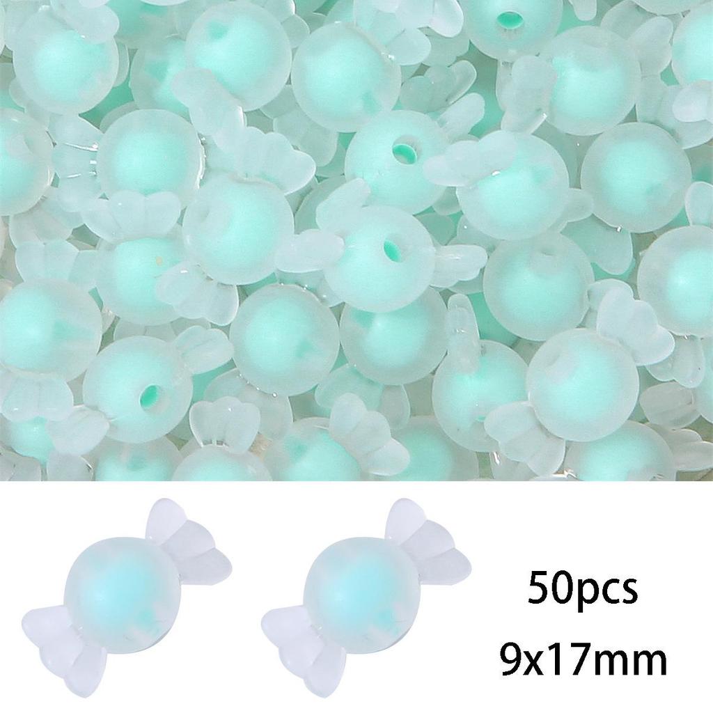 Frosted Acrylic Round Beads for DIY Jewelry and Beading Accessories