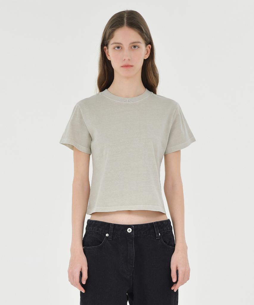 Beulaunyadeu W Washed Baby T-Shirt, Washed Beige