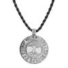 Nordic Jewelry Viking With Geometric Pendant And Electroplated Alloy For Gift For Travelers