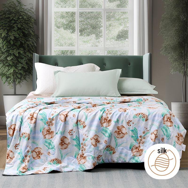 

Fuan na Printed Tussah Silk Summer Quilt