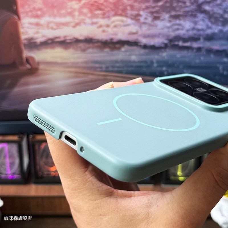 Fashion Ultra-thin Matte Magnetic PC Hard Case For Xiaomi 17T Pro 15T Pro 17Pro Max 17Ultra For Magsafe Shockproof Protect Cover