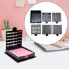 Multi Purpose Sticky Note Stencil with Template Notepad Dispenser Sticky Note Holder Set  Desk