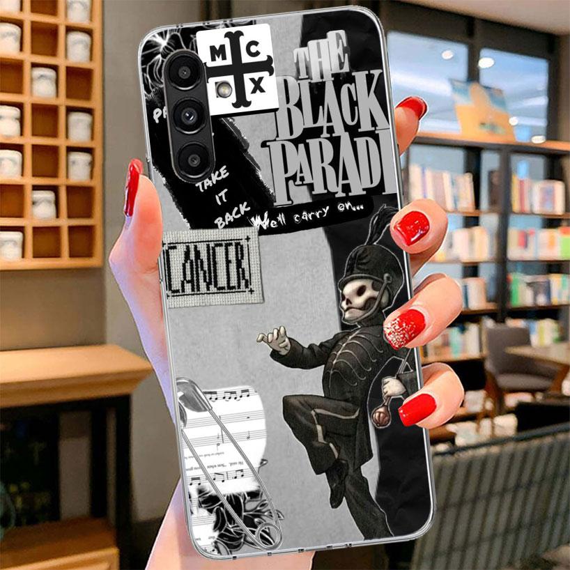 My Chemical Romance MCR Phone Case For Samsung Galaxy A17 A37 A57 A16 A26 A36 A56 A15 A25 A35 A55 A14 A24 A34 A54 A13 A23 A33 A5
