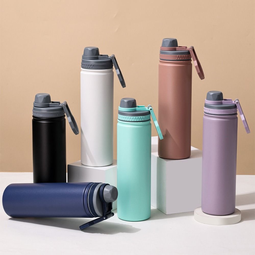 Large Capacity Thermal Water Bottle 750ML Vacuum Flask Reusable Sport Thermos Cup  Kitchen Supplies