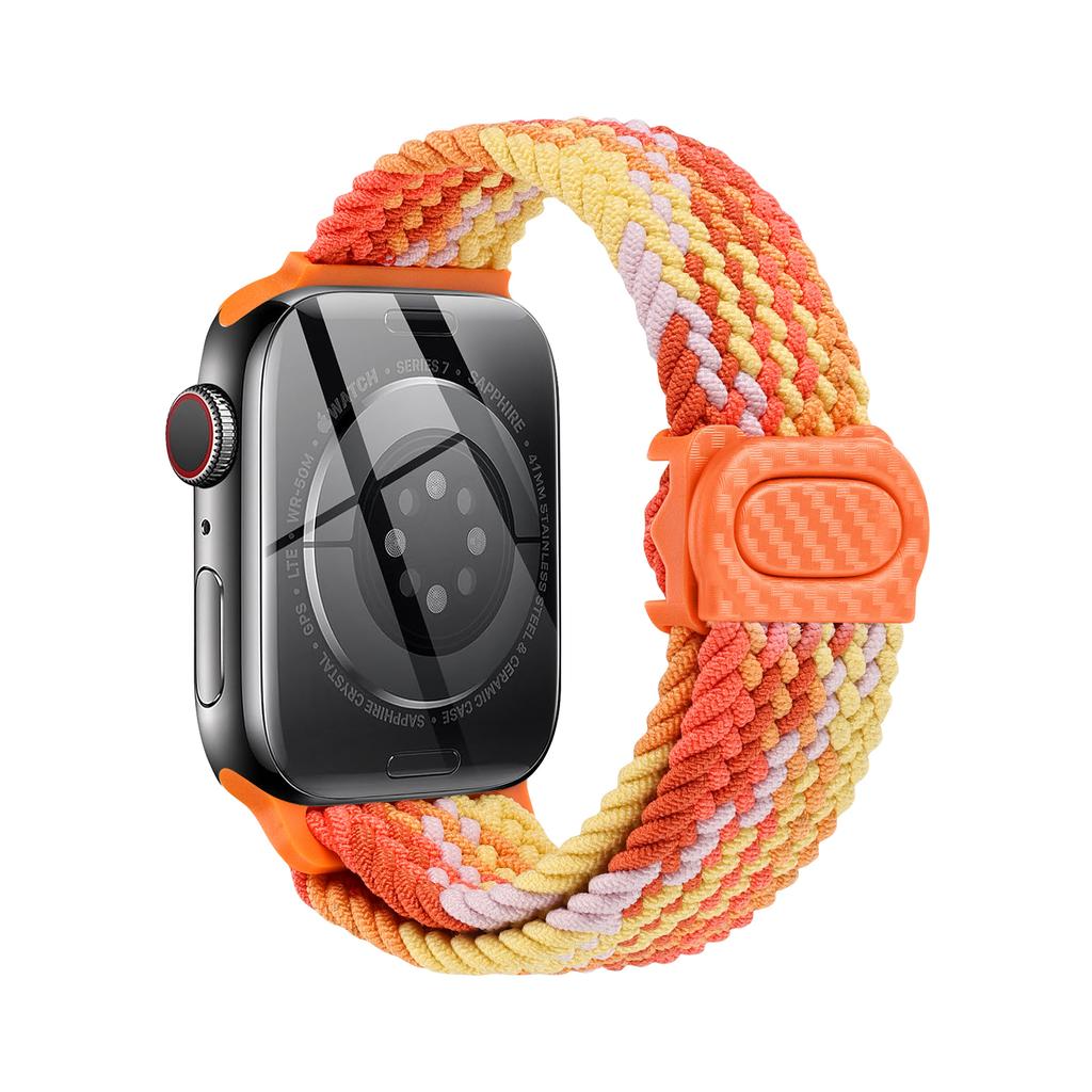 Braided Band For Apple Watch Series 10 9 8 7 6 5 4 Se Ultra 2 49mm 46mm 42mm 44mm 40mm 45mm 41mm Correa Bracelet iWatch Straps