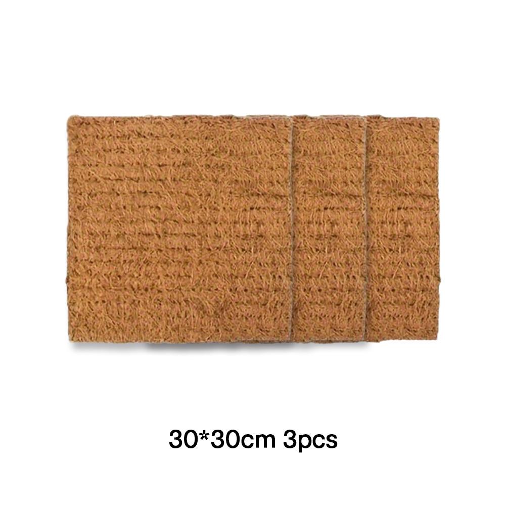 25cm/30cm Coconut Fiber Chicken Nesting Pad Washable Hen Nest Mat Thick Shock Absorbing Soft Egg Laying Mat for Poultry Coop Nesting Box