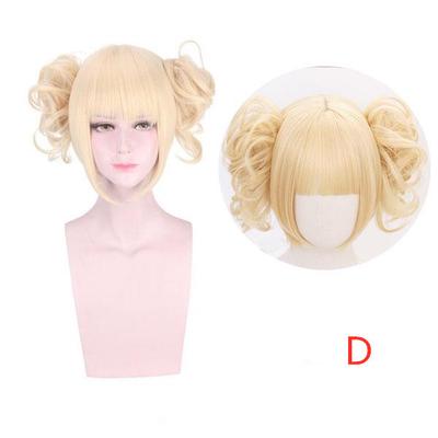 Peluca Cosplay Himiko Toga My Hero Academy Pelucas para Cosplay Halloween Mujeres Cosplay Peluca Anime Degradado Natural
