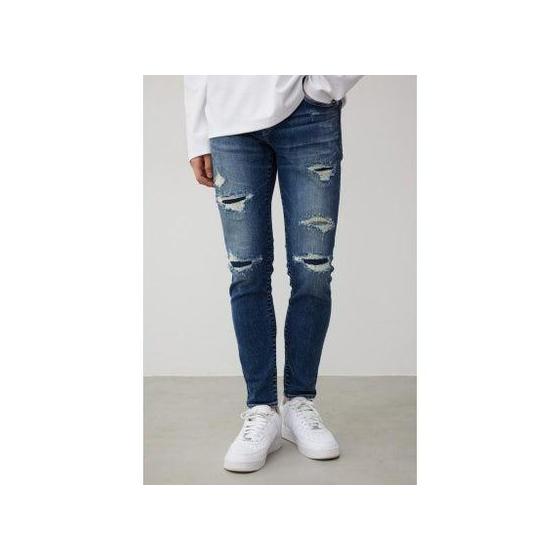 AZUL BY MOUSSY AZUL DENIM Repair Skinny (BLU)