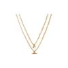 Coach Lollipop Pendant Necklace Women necklaces Gold CO131-GDMC