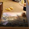 Game BG3-B-Baldur S Gate 3 Door Mat Bath Microfiber Decorative Versatile Flannel Floor Mat Quick Dry Absorbent Non-slip Sole